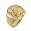 10k Yellow Gold Eagle Design Ring 4 Gold ring with eagle design