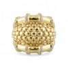 Gold ring with decorative elements