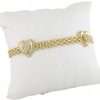 14k Yellow Gold Lady Design Bracelet 6 Lady Design Bracelet