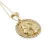 14k Yellow Gold Horse Head Pendant 6 Horse Head Pendant