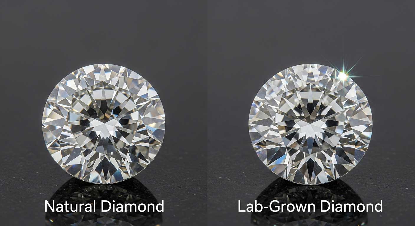 Natural vs. Lab-Grown Diamonds: Origin, Value & Legacy 1 Natural vs. Lab-Grown Diamonds