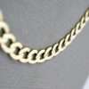 14k Yellow Gold Corte Brillo Chain 24 inches 6 Close-up of a gold chain