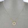 Gold necklace with Star of David