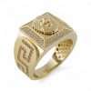 Greek Lion Design Ring