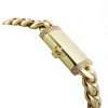Gold bracelet with diamond accents