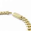 Gold chain bracelet with clasp