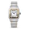 Elegant Cartier watch with gold accents