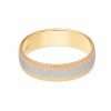 Textured multi-colored metal ring