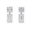 Elegant diamond drop earrings design